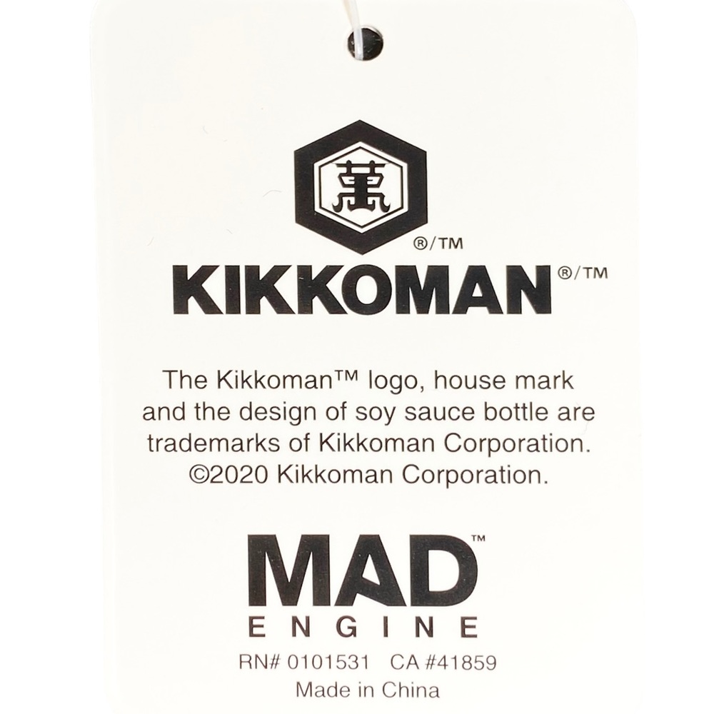 Beanie Kikkoman w/ Pom Black & Yellow Soy Sauce - Picture 6 of 6